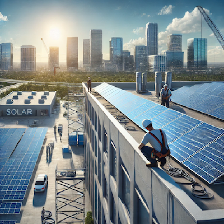Commercial Solar Installation