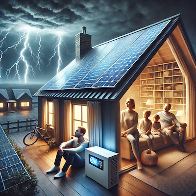 Solar + Battery For Hurricane