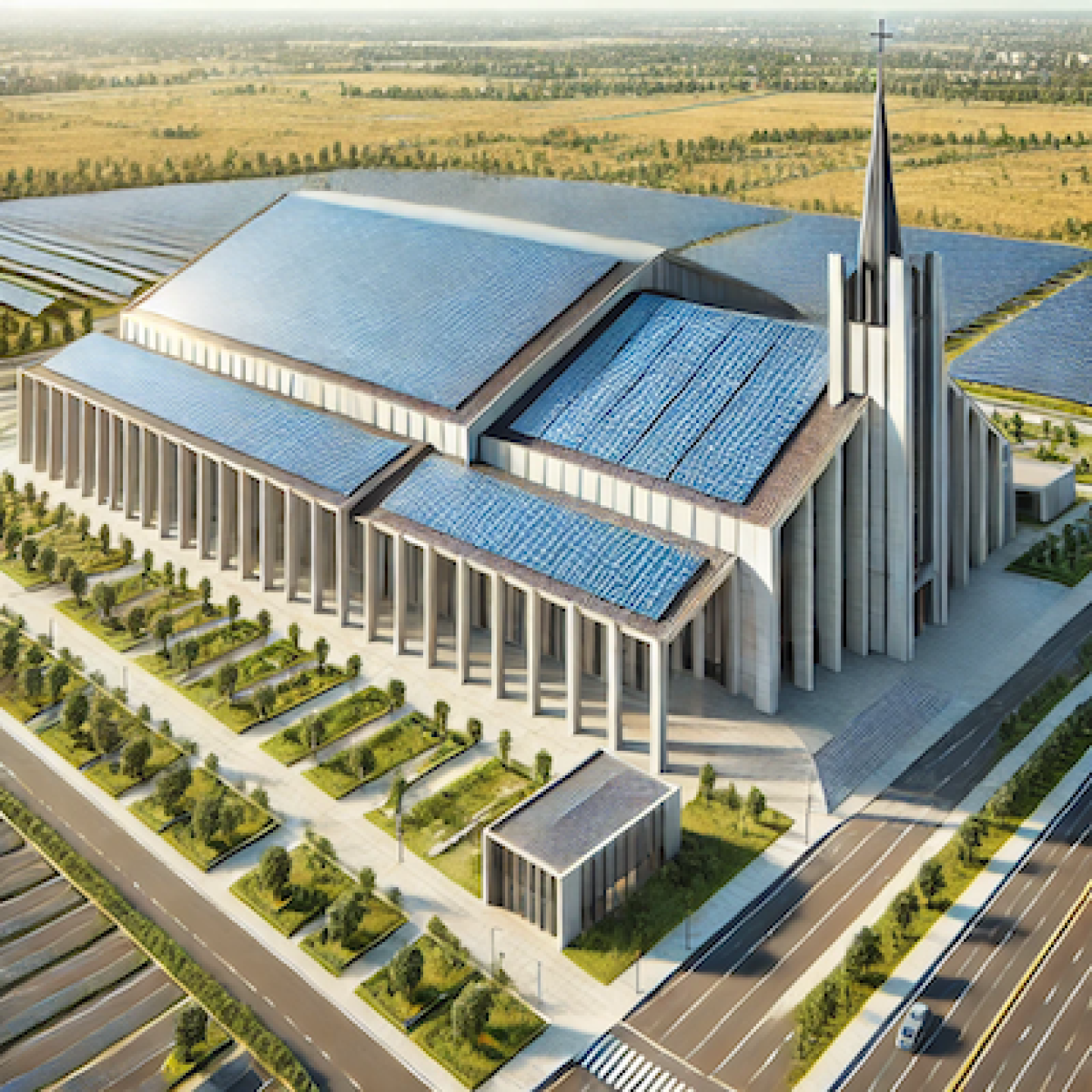 Super Chruch with Solar